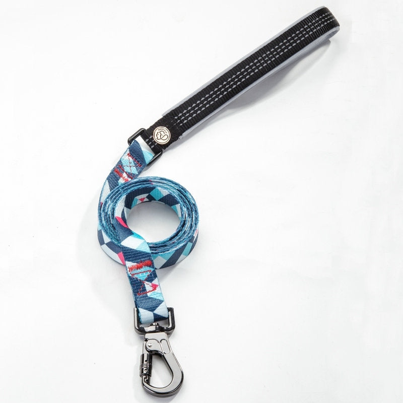 Trending Cartoon Dog Leash – Stylish Printed Pet Lead (S, M & L)