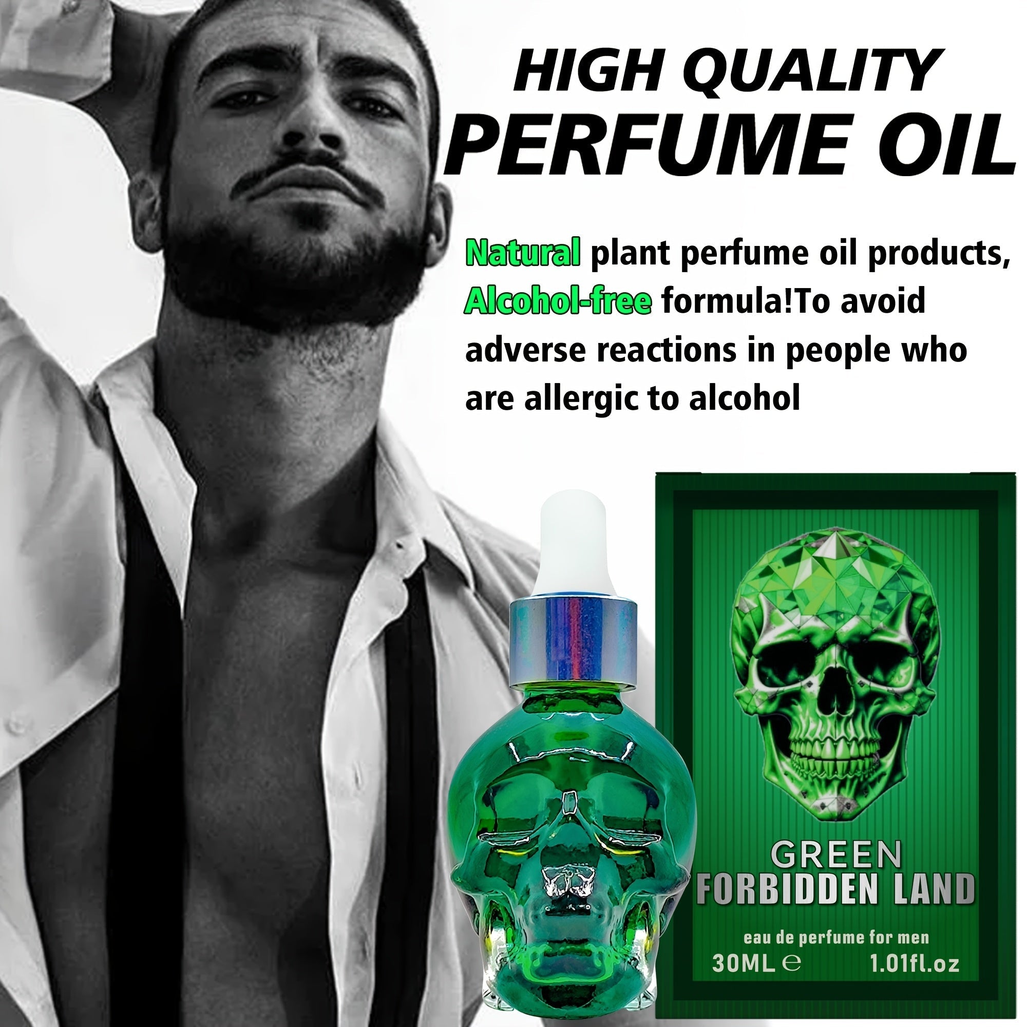 Velura Noir Perfume Oil for Men