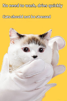 Velura Paws Disposable Pet Grooming Gloves & Wet Wipes