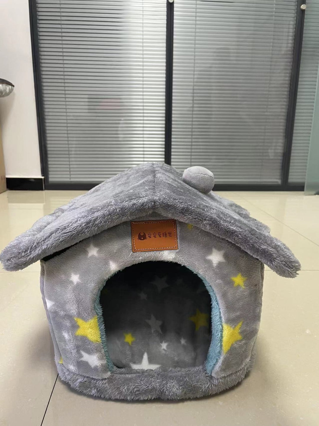 Velura Foldable Doghouse Kennel Removable Nest Warm